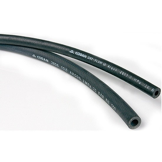 ARGON SLANG DRY-FLOW SVART 6,3MM L=50M