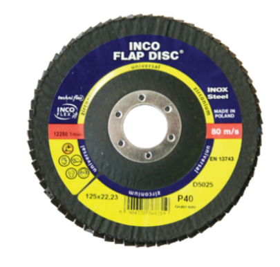 Lamellrondell UNI Z40 N41b-125x22-ZrA- P40 /10