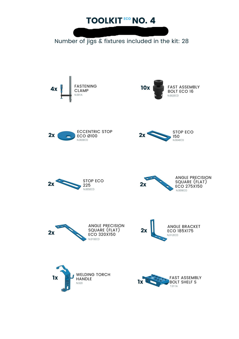 Verktygskit ECO, N°4
