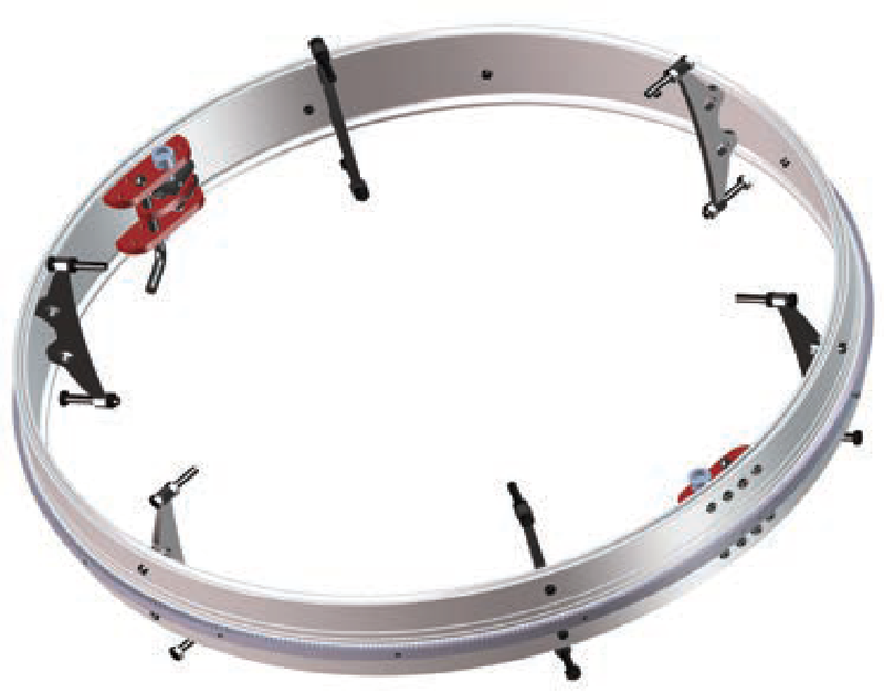 Ring track OD 1000-1050 mm
