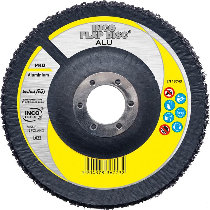 Lamellrondell ALU P60 N41b-125x22,23-AP60 ALU-PRO /10